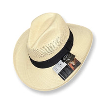 Cargar imagen en el visor de la galería, Sombrero Panama Fino Andes Calado Unisex -  MAESTRO TEJEDOR®
