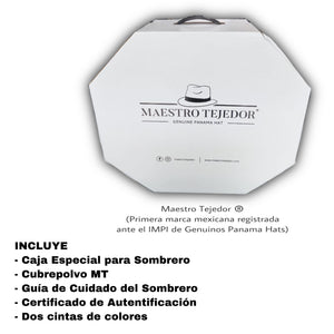 PANAMA HAT FINO MAESTRO TEJEDOR