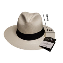 Cargar imagen en el visor de la galería, PANAMA HAT FINO MAESTRO TEJEDOR